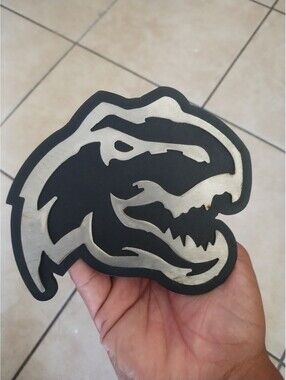 TRX Logo Custom Hitch Cover (White & Black)